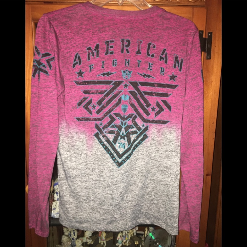 American fighter Long sleeve shirt